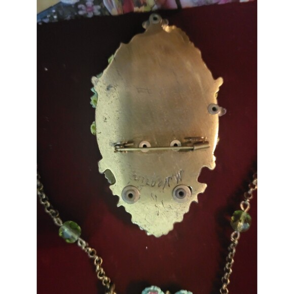 Michal Negrin Original Necklace Brooch Set with Certificate - Picture 9 of 10